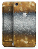 Gold and Silver Unfocused Orbs of Glowing Light - Skin-kit for the iPhone 8 or 8 Plus