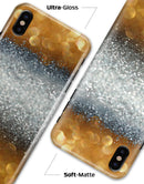 Gold and Silver Unfocused Orbs of Glowing Light - iPhone X Clipit Case