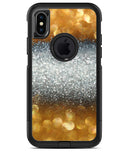 Gold and Silver Unfocused Orbs of Glowing Light - iPhone X OtterBox Case & Skin Kits
