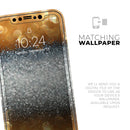 Gold and Silver Unfocused Orbs of Glowing Light  - Protective Skin Wrap & Decal – Compatible with iPhone SE to iPhone 17 Pro Max (All Models)