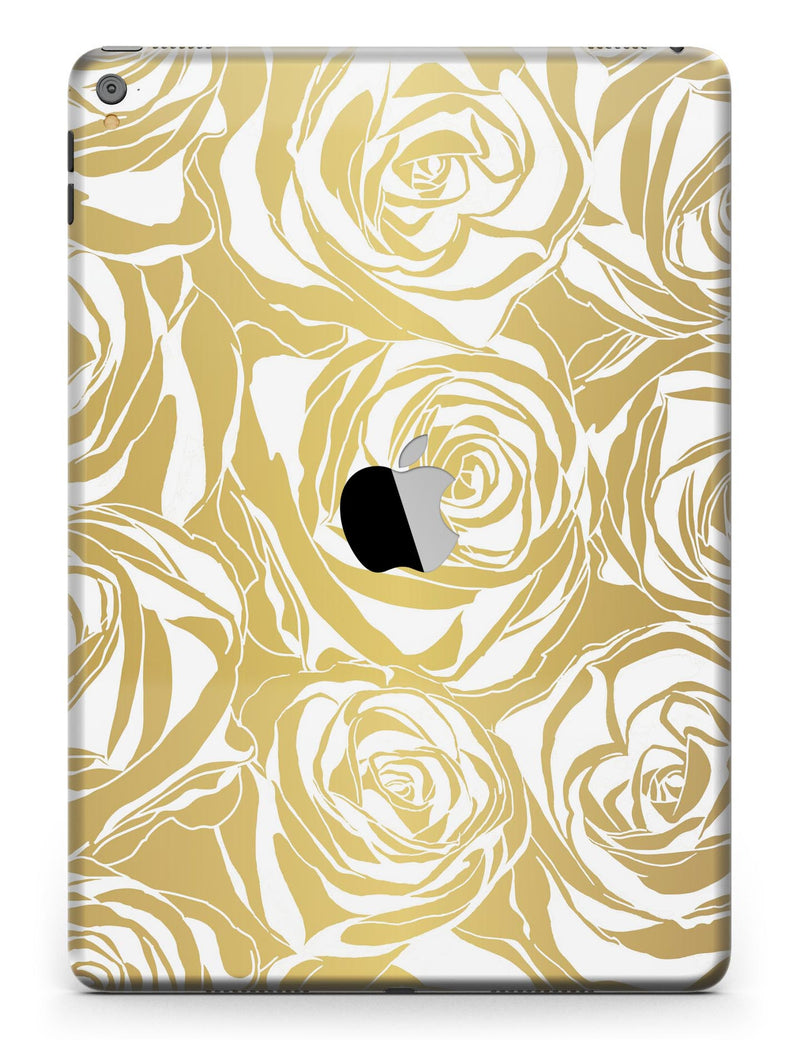 Gold and White Roses - iPad Pro 97 - View 3.jpg