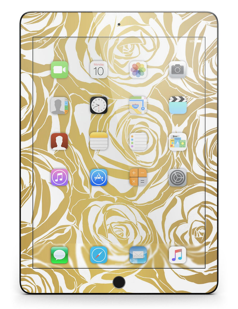 Gold and White Roses - iPad Pro 97 - View 8.jpg