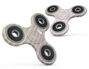 Gold to Pink WaterColor Ombre Stripes Full-Body Fidget Spinner Skin-Kit