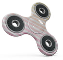 Gold to Pink WaterColor Ombre Stripes Full-Body Fidget Spinner Skin-Kit