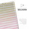 Gold to Pink WaterColor Ombre Stripes - Full Body Skin Decal for the Apple iPad Pro 12.9", 11", 10.5", 9.7", Air or Mini (All Models Available)