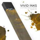 Golden Avalanche over Cliff - Premium Decal Protective Skin-Wrap Sticker compatible with the Juul Labs vaping device