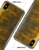 Golden Avalanche over Cliff - iPhone X Clipit Case