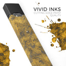 Golden Brush Fire V1 - Premium Decal Protective Skin-Wrap Sticker compatible with the Juul Labs vaping device