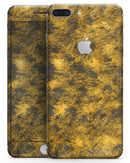 Golden Brush Fire V1 - Skin-kit for the iPhone 8 or 8 Plus