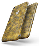 Golden Brush Fire V1 - Skin-kit for the iPhone 8 or 8 Plus