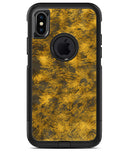 Golden Brush Fire V1 - iPhone X OtterBox Case & Skin Kits