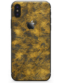 Golden Brush Fire V1 - iPhone X Skin-Kit