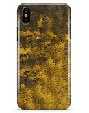 Golden Brush Fire V2 - iPhone X Clipit Case