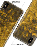 Golden Brush Fire V2 - iPhone X Clipit Case