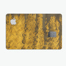 Golden Burnt Ramen V1 - Premium Protective Decal Skin-Kit for the Apple Credit Card