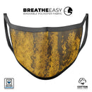 Golden Burnt Ramen V1 - Made in USA Mouth Cover Unisex Anti-Dust Cotton Blend Reusable & Washable Face Mask with Adjustable Sizing for Adult or Child