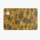 Golden Caterpillar Caverns - Premium Protective Decal Skin-Kit for the Apple Credit Card
