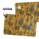 Golden Caterpillar Caverns - Premium Protective Decal Skin-Kit for the Apple Credit Card