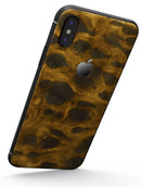 Golden Caterpillar Caverns - iPhone X Skin-Kit