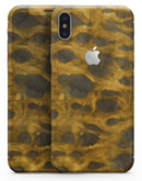 Golden Caterpillar Caverns - iPhone X Skin-Kit