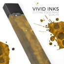 Golden Catipillar Fur - Premium Decal Protective Skin-Wrap Sticker compatible with the Juul Labs vaping device