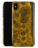 Golden Catipillar Fur - iPhone X Clipit Case