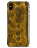Golden Catipillar Fur - iPhone X Clipit Case