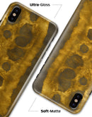 Golden Catipillar Fur - iPhone X Clipit Case