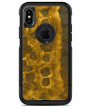 Golden Catipillar Fur - iPhone X OtterBox Case & Skin Kits