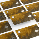 Golden Cliff Explosion - Premium Protective Decal Skin-Kit for the Apple Credit Card