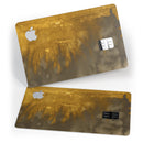 Golden Cliff Explosion - Premium Protective Decal Skin-Kit for the Apple Credit Card