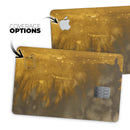 Golden Cliff Explosion - Premium Protective Decal Skin-Kit for the Apple Credit Card