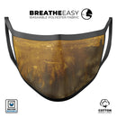 Golden Cliff Explosion - Made in USA Mouth Cover Unisex Anti-Dust Cotton Blend Reusable & Washable Face Mask with Adjustable Sizing for Adult or Child