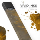 Golden Cliff Explosion - Premium Decal Protective Skin-Wrap Sticker compatible with the Juul Labs vaping device