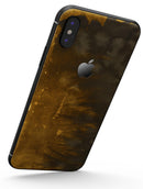 Golden Cliff Explosion - iPhone X Skin-Kit