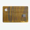 Golden Cliff Reflection - Premium Protective Decal Skin-Kit for the Apple Credit Card