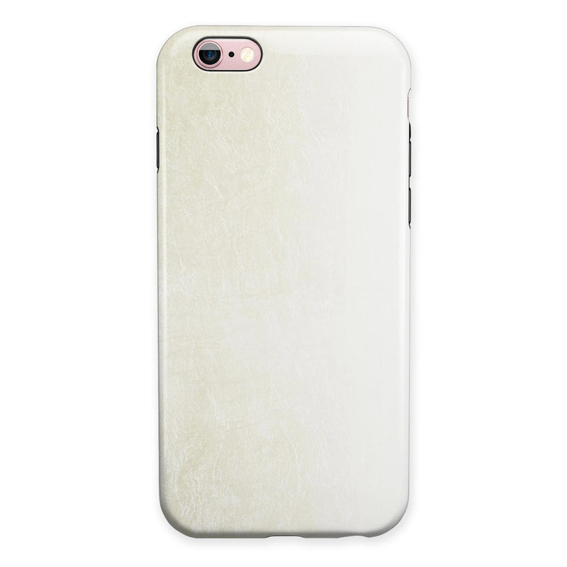 Golden Fade to White  iPhone 6/6s or 6/6s Plus 2-Piece Hybrid INK-Fuzed Case