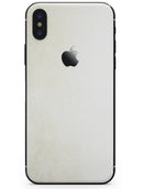 Golden Fade to White  - iPhone X Skin-Kit