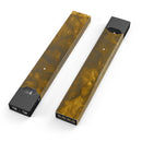 Golden Fiber Explosion - Premium Decal Protective Skin-Wrap Sticker compatible with the Juul Labs vaping device