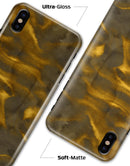 Golden Fire Wisps V1 - iPhone X Clipit Case