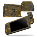 Golden Giraffe Pattern V2 - Vinyl Skin Wrap for Nintendo Switch 2, OLED, Lite, Pro Controller, Wii & Classic Handhelds