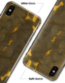 Golden Giraffe Pattern V2 - iPhone X Clipit Case