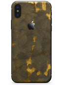 Golden Giraffe Pattern V2 - iPhone X Skin-Kit