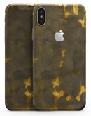 Golden Giraffe Pattern V2 - iPhone X Skin-Kit