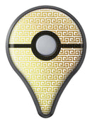 Golden Greek Pattern Pokémon GO Plus Vinyl Protective Decal Skin Kit