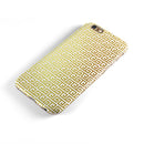 Golden Greek Pattern iPhone 6/6s or 6/6s Plus 2-Piece Hybrid INK-Fuzed Case