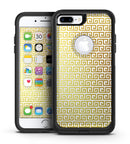 Golden Greek Pattern - iPhone 7 or 7 Plus Commuter Case Skin Kit