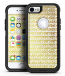 Golden Greek Pattern - iPhone 7 or 7 Plus Commuter Case Skin Kit