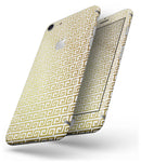 Golden Greek Pattern - Skin-kit for the iPhone 8 or 8 Plus
