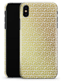 Golden Greek Pattern - iPhone X Clipit Case